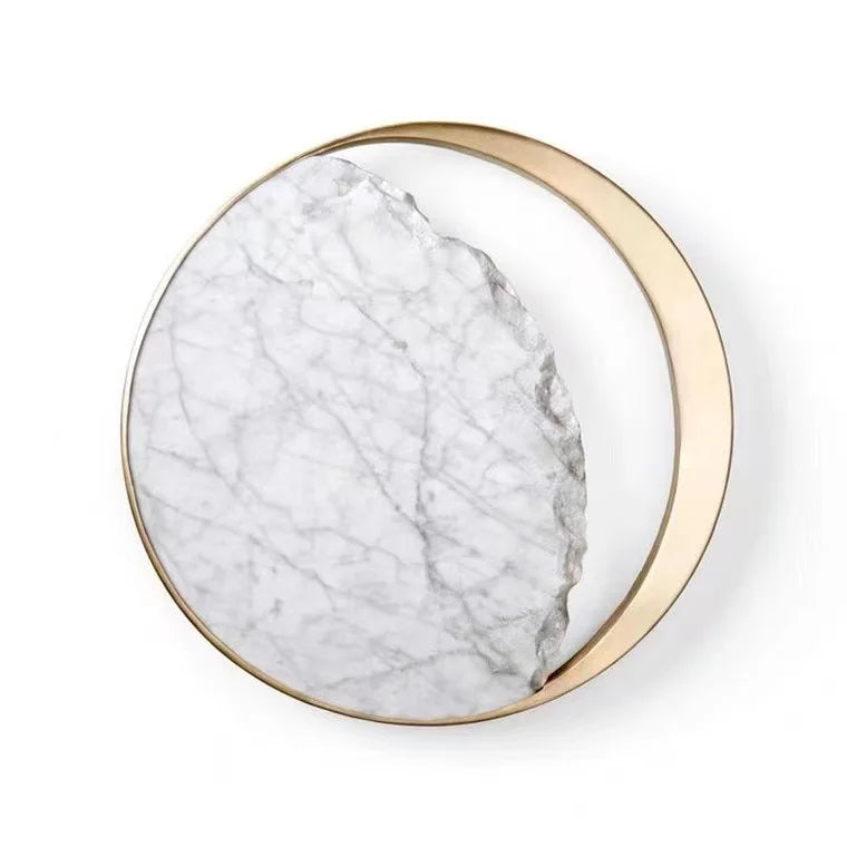 Marble Cresent - Marble Wall Sconce LED Wall Light