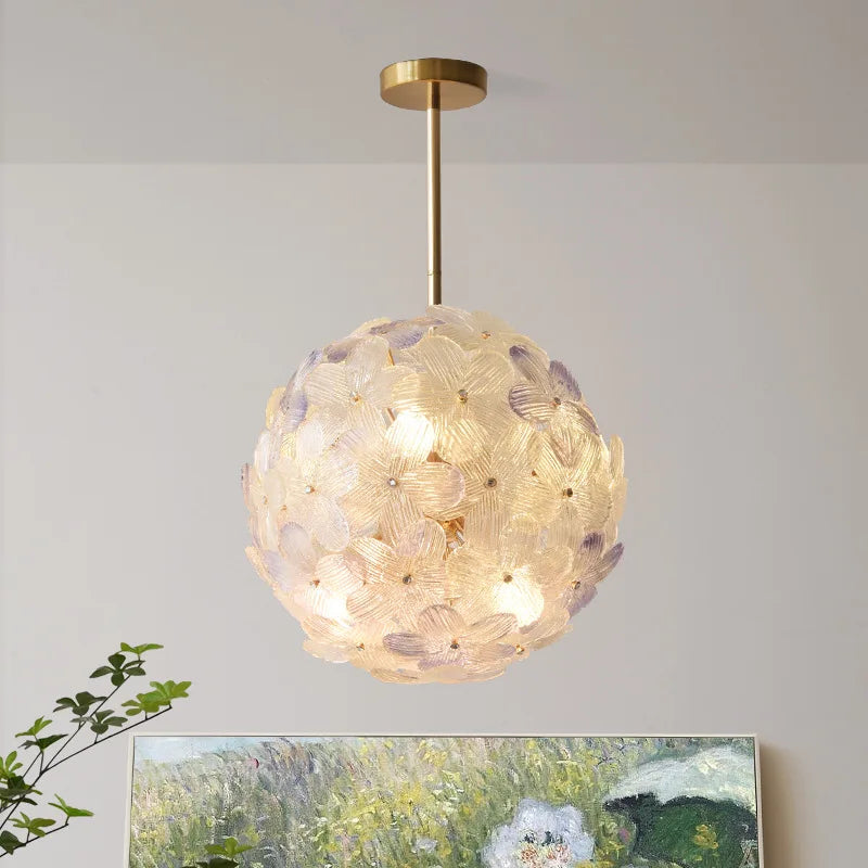Sakura Blue - Crystal Chandelier 40/50cm E14