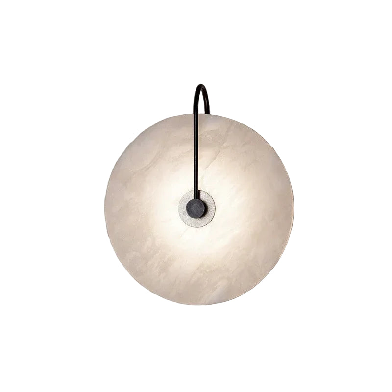 Marble Moon (Black/ Gold) - Wall Sconce LED Wall Light