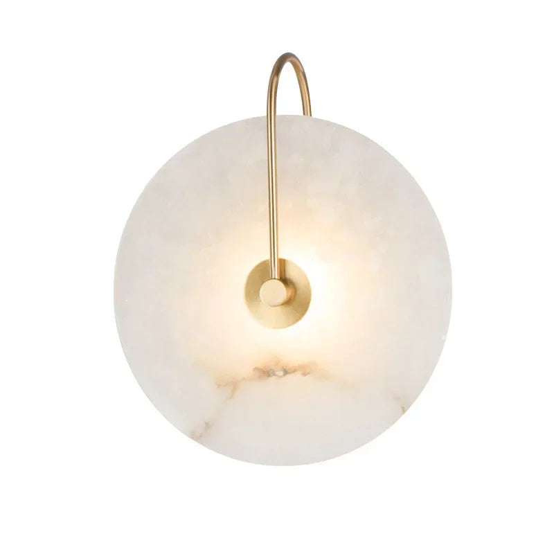 Marble Moon (Black/ Gold) - Wall Sconce LED Wall Light