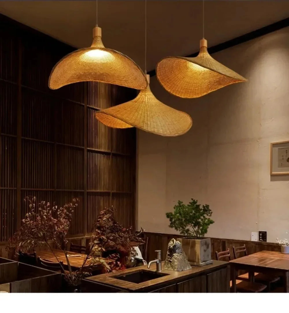 Rattan Hat (Pendant)