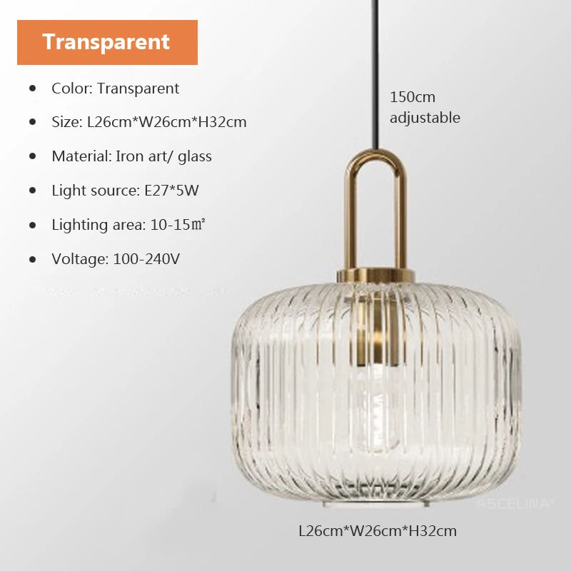 Glass Lantern (Pendant)