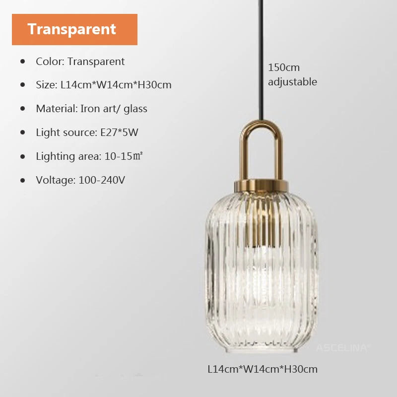 Glass Lantern (Pendant)