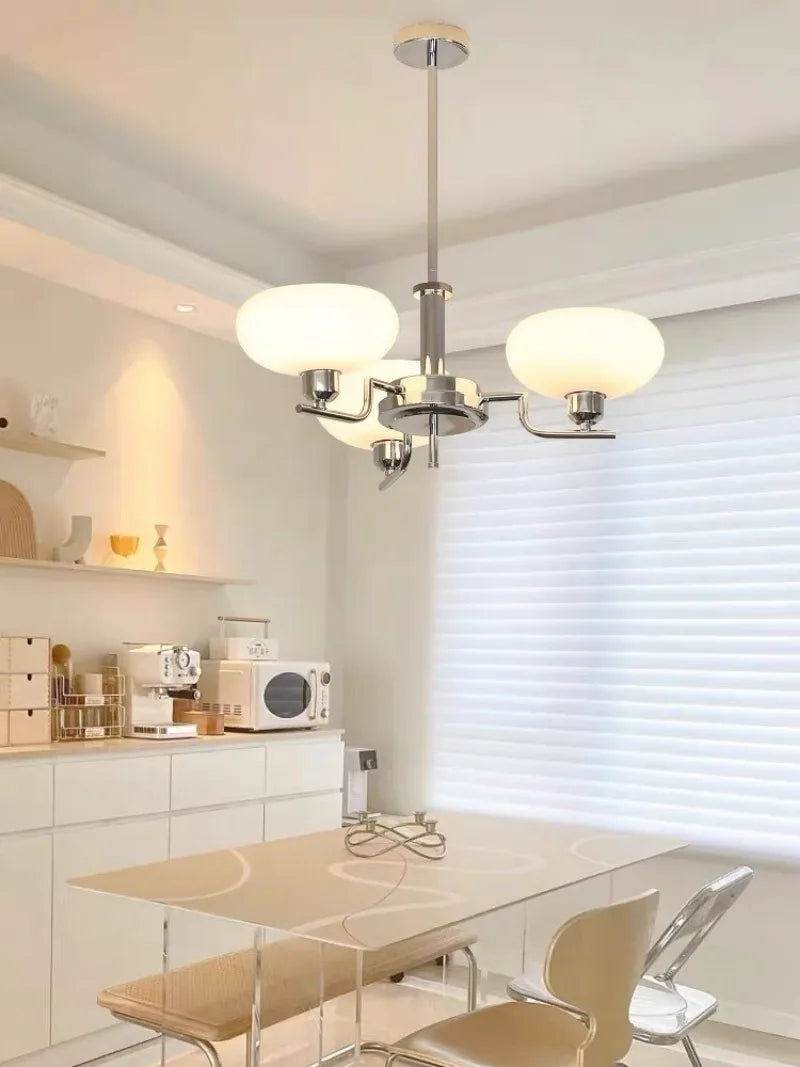 Manifold Chrome 3 - Modern Bauhaus Flush Light E27 Chrome Finish