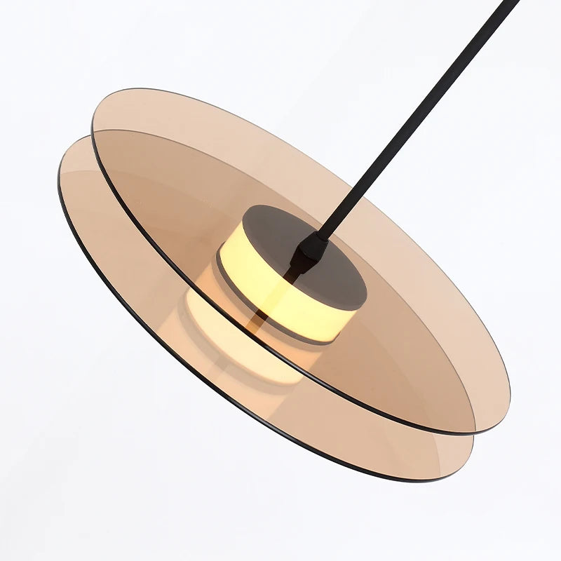Saturn - Glass Pedant Light 10W LED (Vertical/ Horizontal)