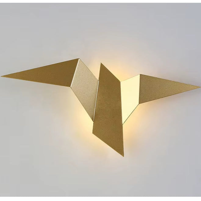 Asuka Gold - Wall Sconce Modern Japanese Style LED Wall Light