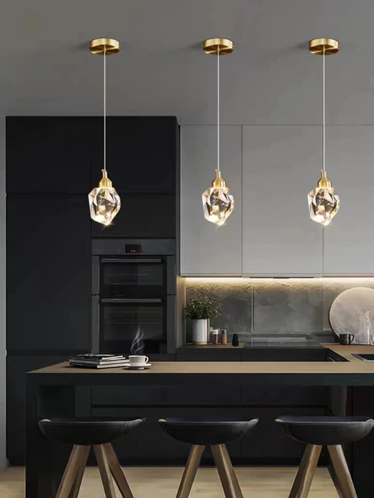 Crystal Nugget - Small Crystal Chandelier