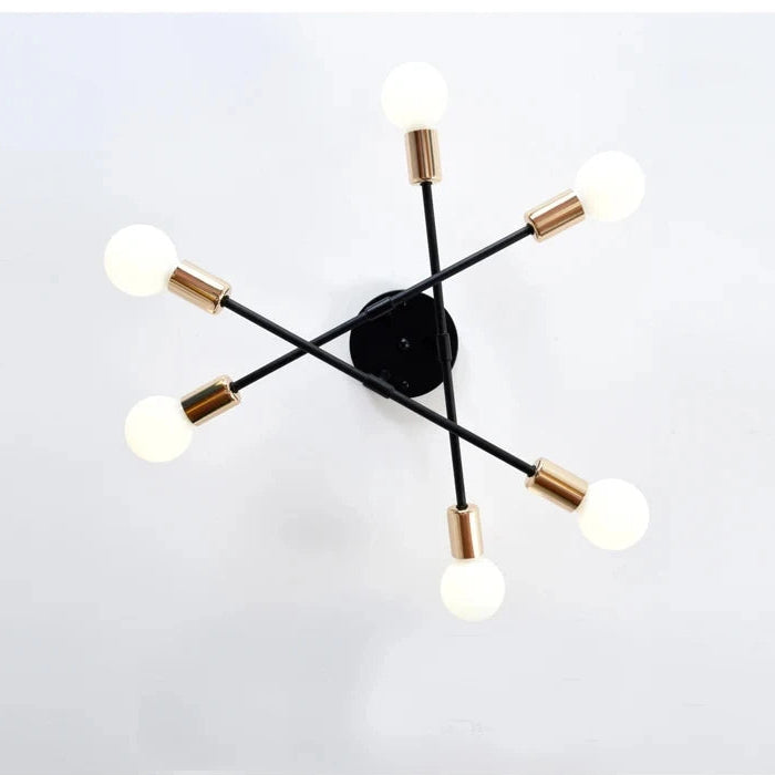 Delta Hexad - Minimal Ceiling Flush Light