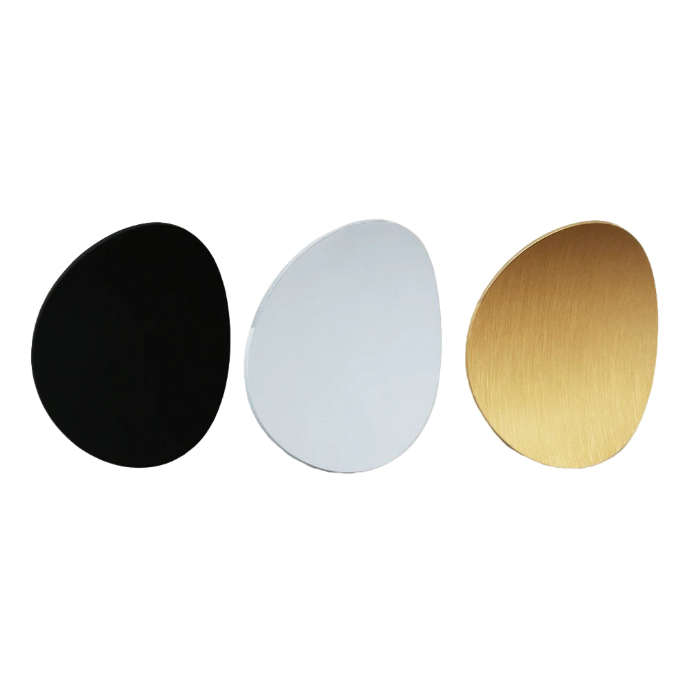 Macaron Disc (Black/ White/ Gold) - Minimalist Wall Light 7W LED