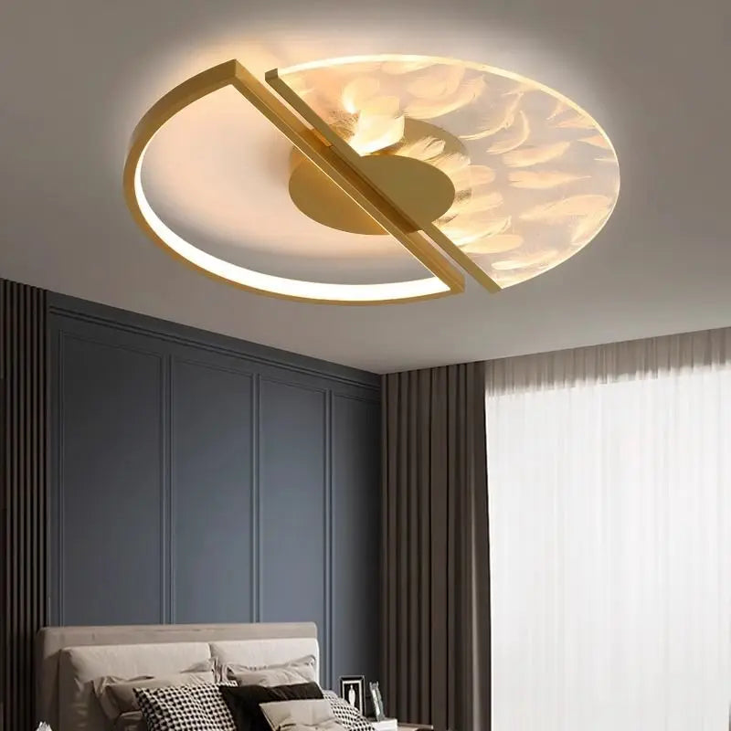 Quill Disc - Modern Ceiling Flush Light
