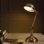 Cuprum Monocle Rocker - Adjustable Table Lamp (Copper/ Bronze)