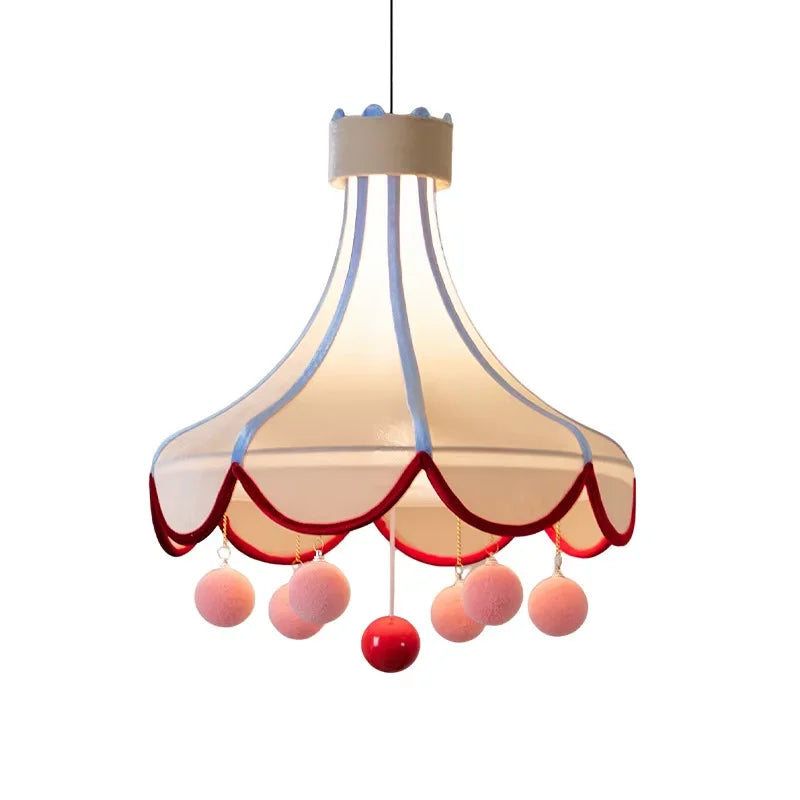 Pom Poms - Circus Retro Chandelier