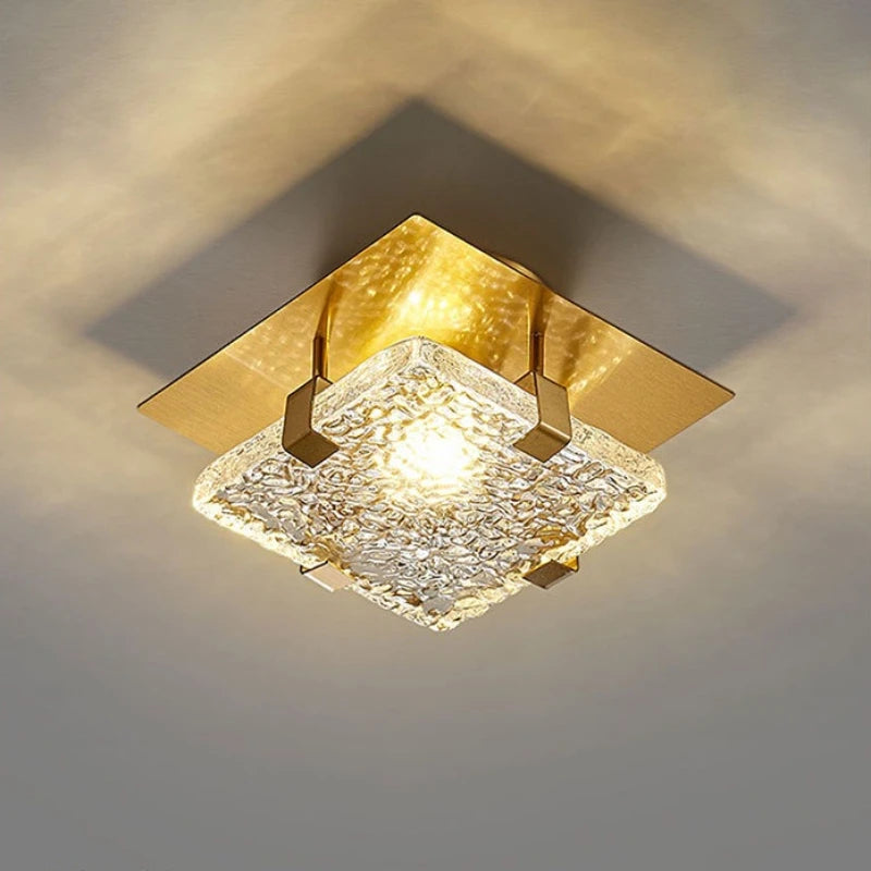Golden Tile - Modern Ceiling Flush Light (S/M/L)