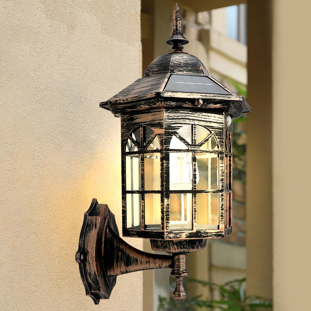 Signo Sol - Auto Sensor Solar Outdoor Wall Light