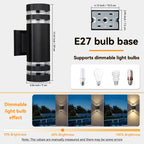 Axis Cylinder - Outdoor Wall Light Waterproof IP65