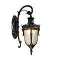 Abbey Black - Vintage Outdoor Wall Light Waterproof IP65