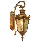 Abbey Bronze - Vintage Outdoor Lighting Waterproof IP65 Wall Sconce E27 Wall Light