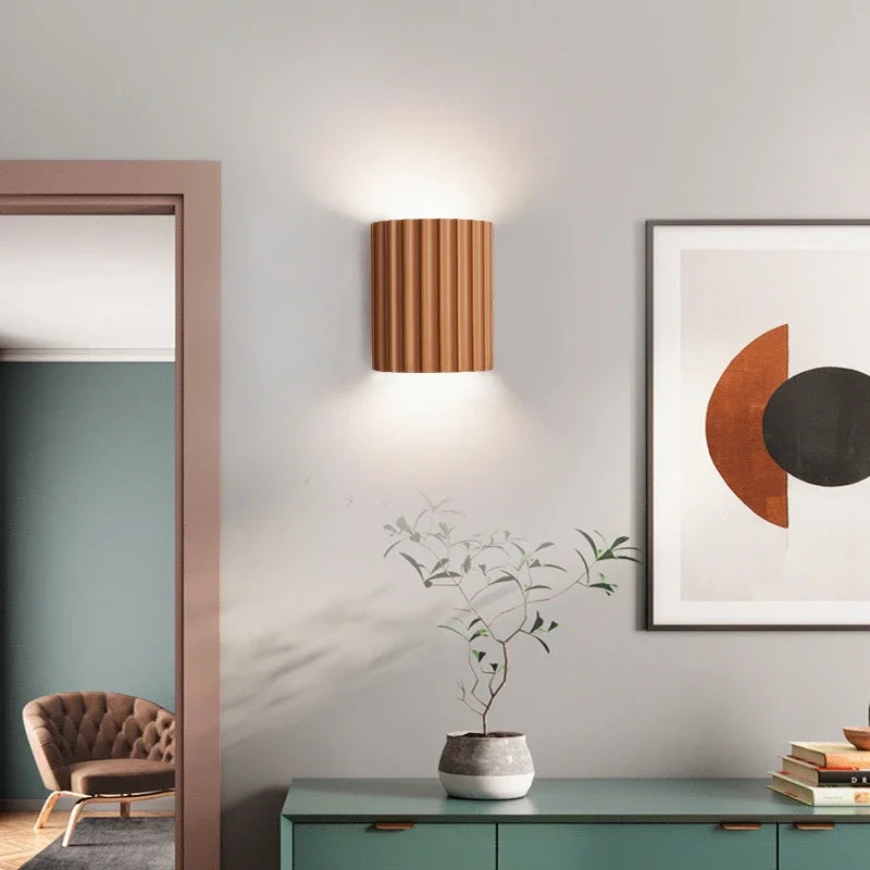 Macaron Tube - Resin Up&Down Wall Light