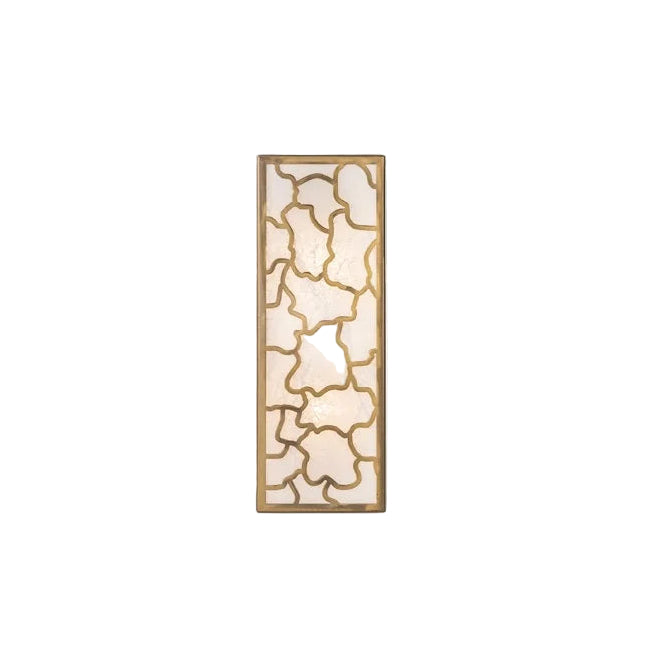 Decorative wall panel with abstract design on a white background