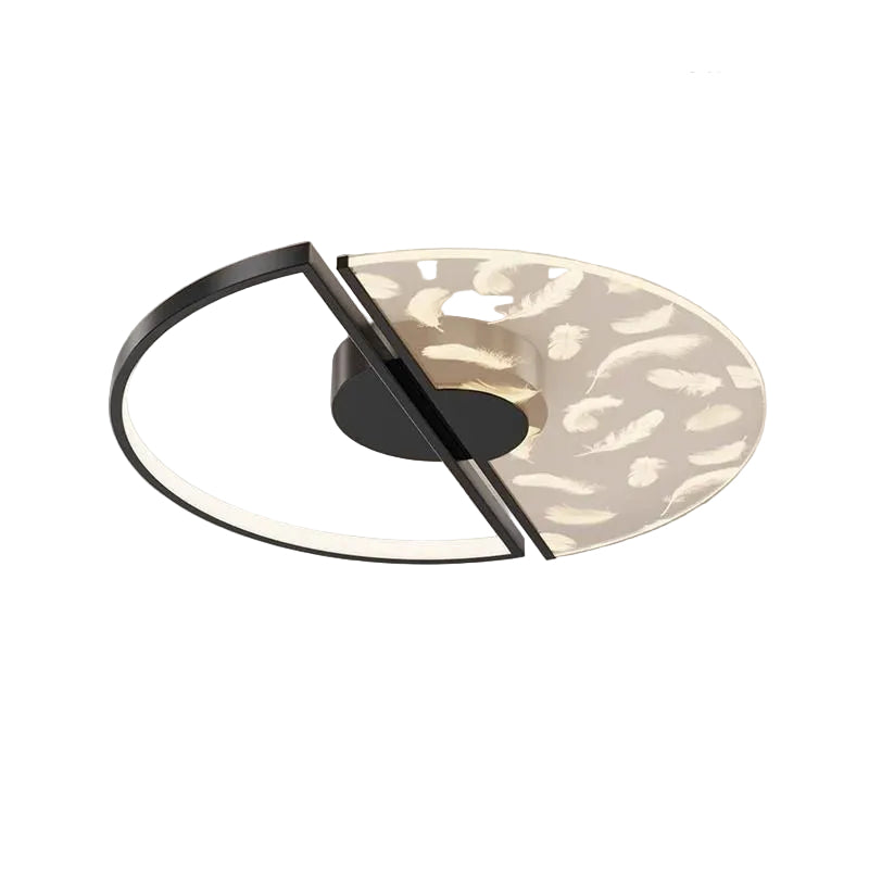 Quill Disc - Modern Ceiling Flush Light