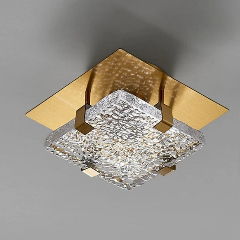 Golden Tile - Modern Ceiling Flush Light (S/M/L)