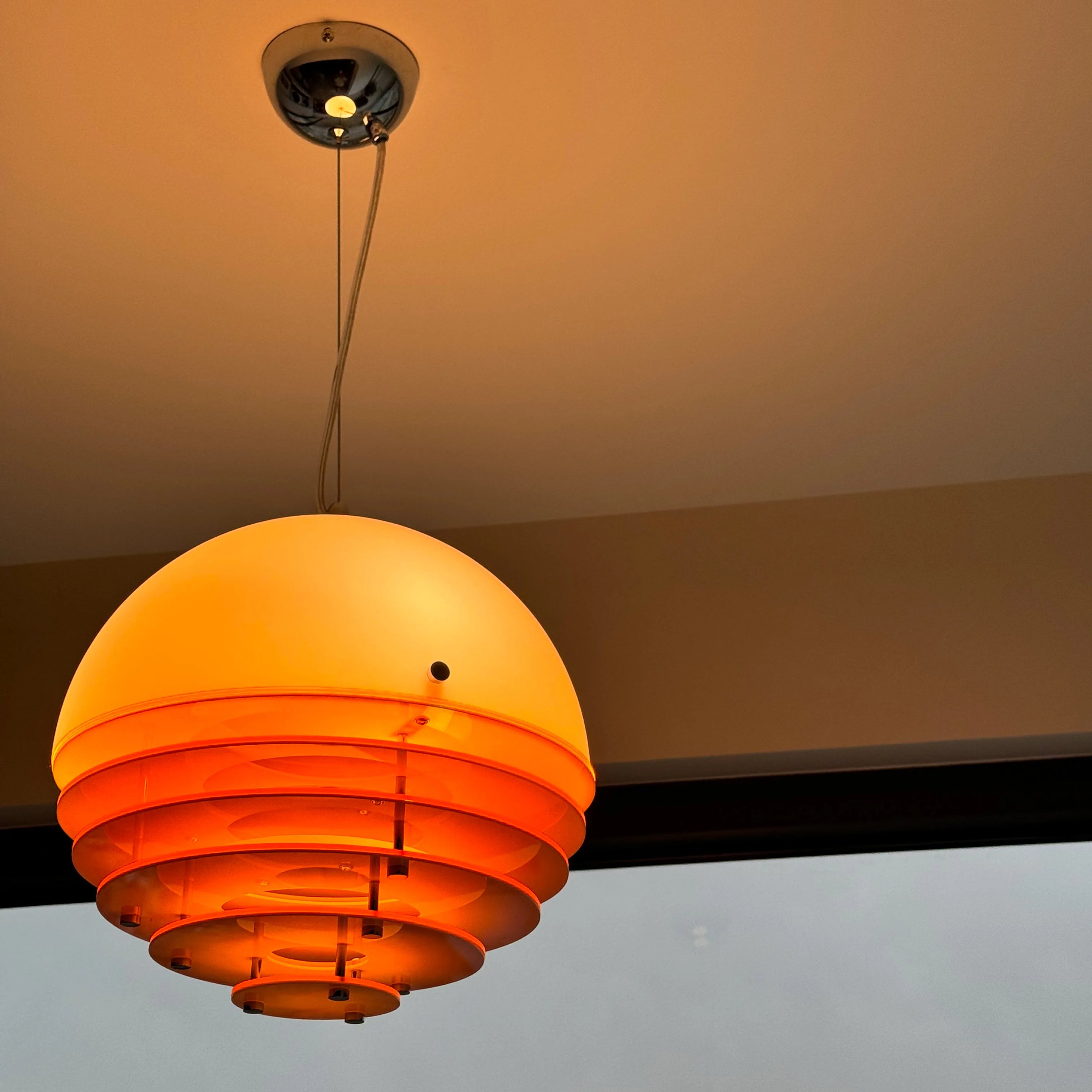 Sunset Chandelier - Glass Chandelier