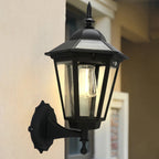 Tower Sol - Auto Sensor Solar Outdoor Wall Light (Bronze/ Black)