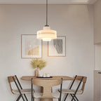 Rossa Lattice - Retro Glass Pendant Lamp