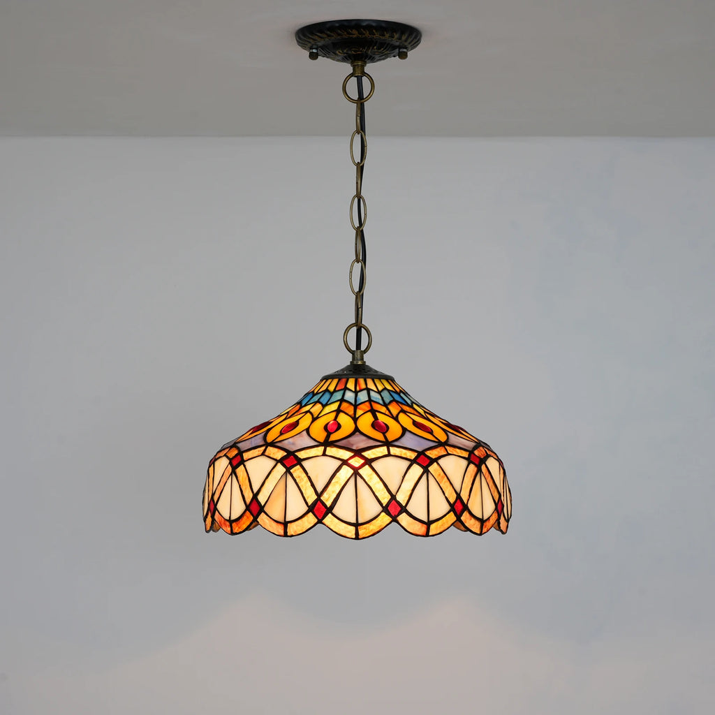 Tiffany Circus - Retro Ceiling Light Pendant 40W E27