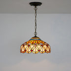 Tiffany Circus - Retro Ceiling Light Pendant 40W E27
