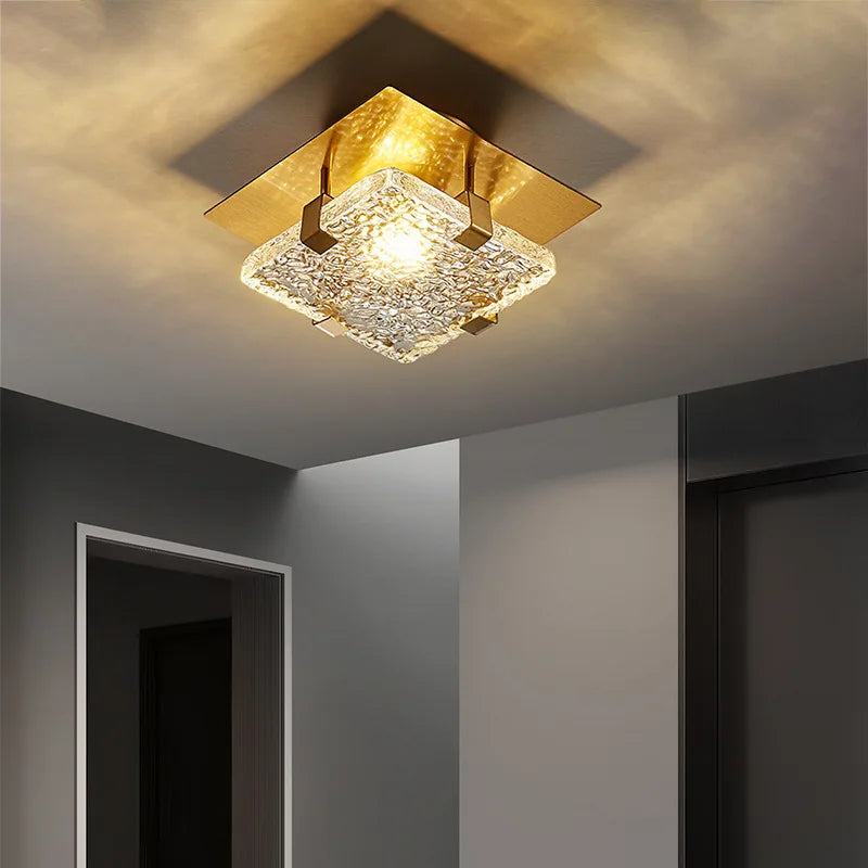 Golden Tile - Modern Ceiling Flush Light (S/M/L)