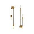Pulley Gold - Modern Wall Light