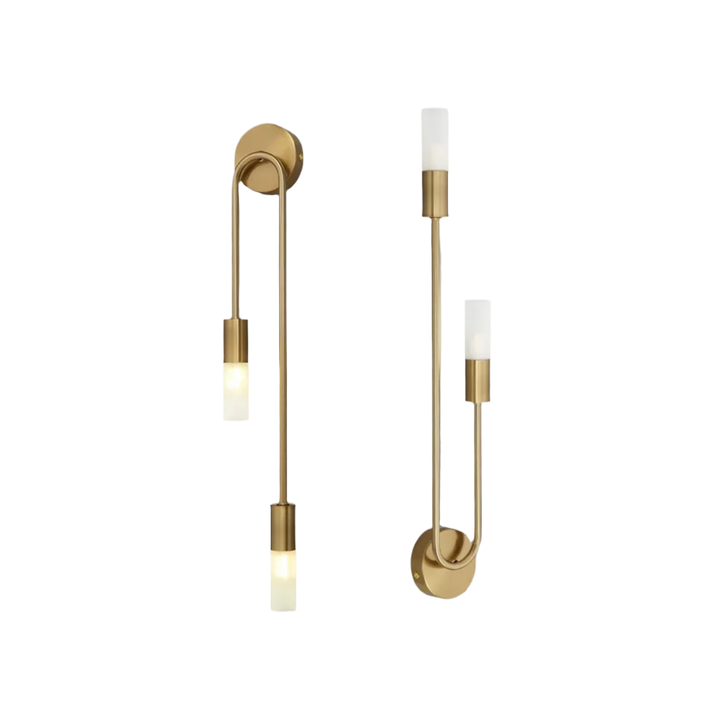 Pulley Gold - Modern Wall Sconce G9 Golden Wall Light