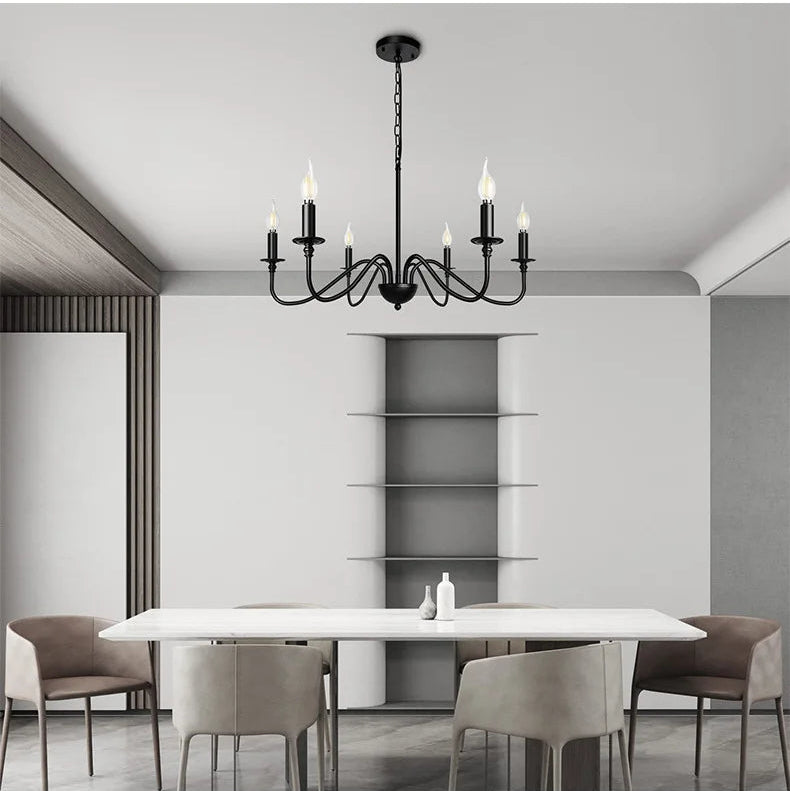 Signo Candle Chandlier - Minimalist Chandelier (4/6/8)