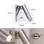 Stellaris Spot Square - Adjustable Wall Light Spotlight
