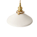 Cream Cone - Ceramic Pendant Light