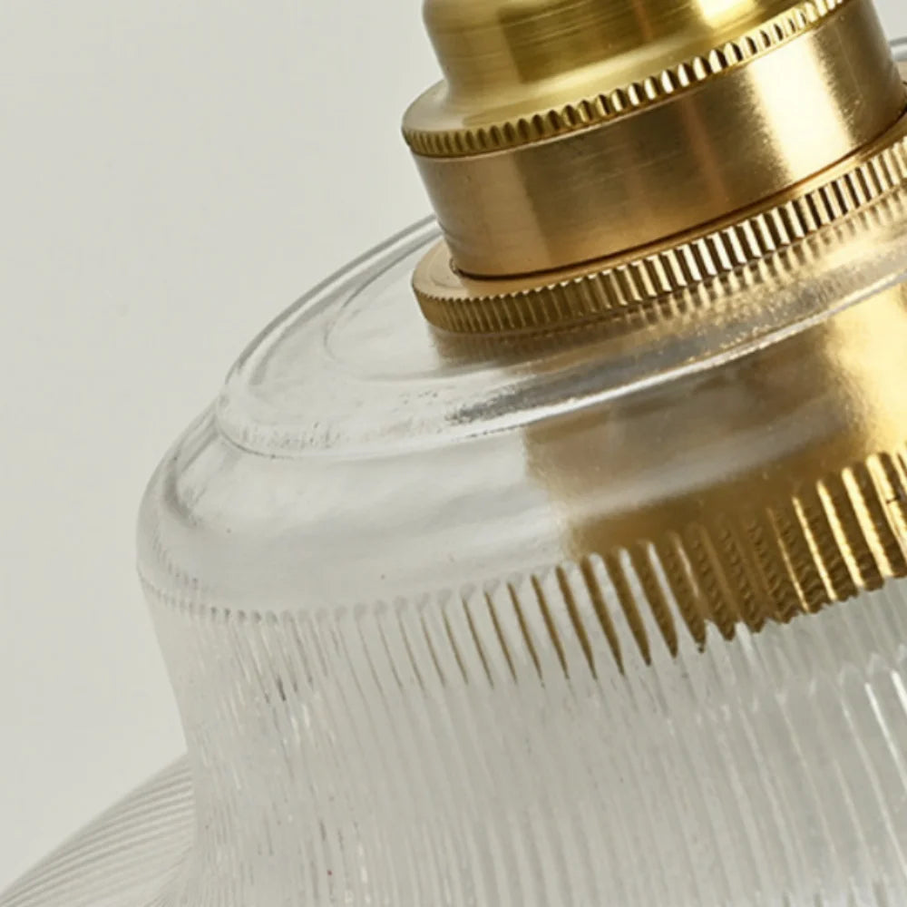Ripple Bowl - Retro Minimalist Glass Pendant Lamp
