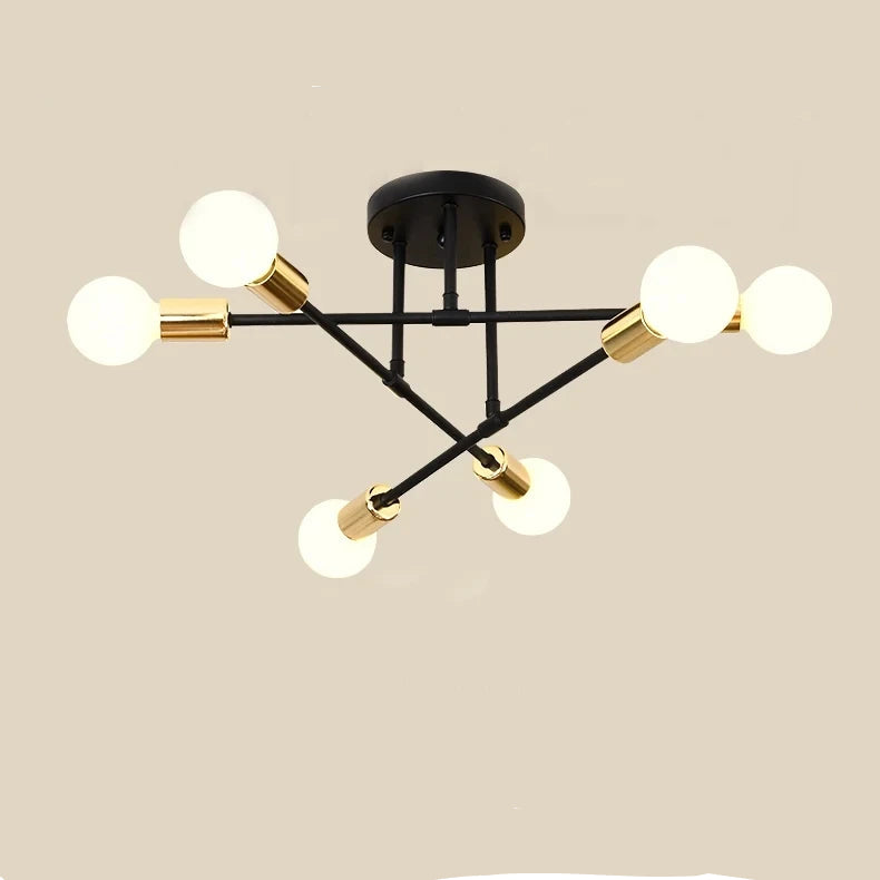 Delta Hexad - Minimal Ceiling Flush Light