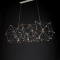 Stellaris Chandelier - Geometric Crystal Chandelier LED