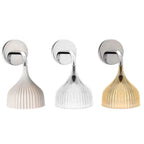 Campana Chrome (Clear/ White/ Yellow) - Modern Glass Wall Sconce