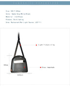 Handbag Black - Modern Minimalist Ceiling Light Pendant LED