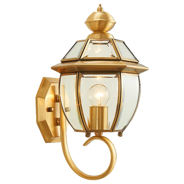 Chalice Copper - Waterproof Outdoor Wall Light IP44