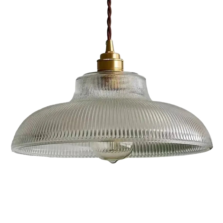 Ripple Bowl - Retro Minimalist Glass Pendant Lamp