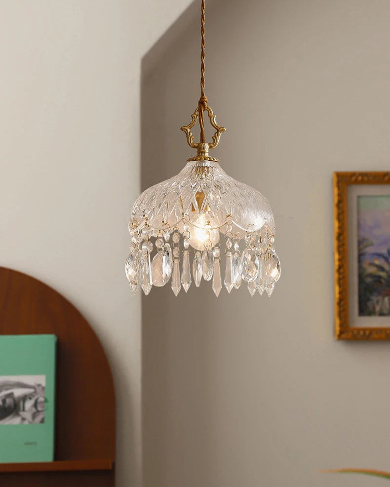 Medusa Pendant - Small Crystal Chandelier (15/20cm)