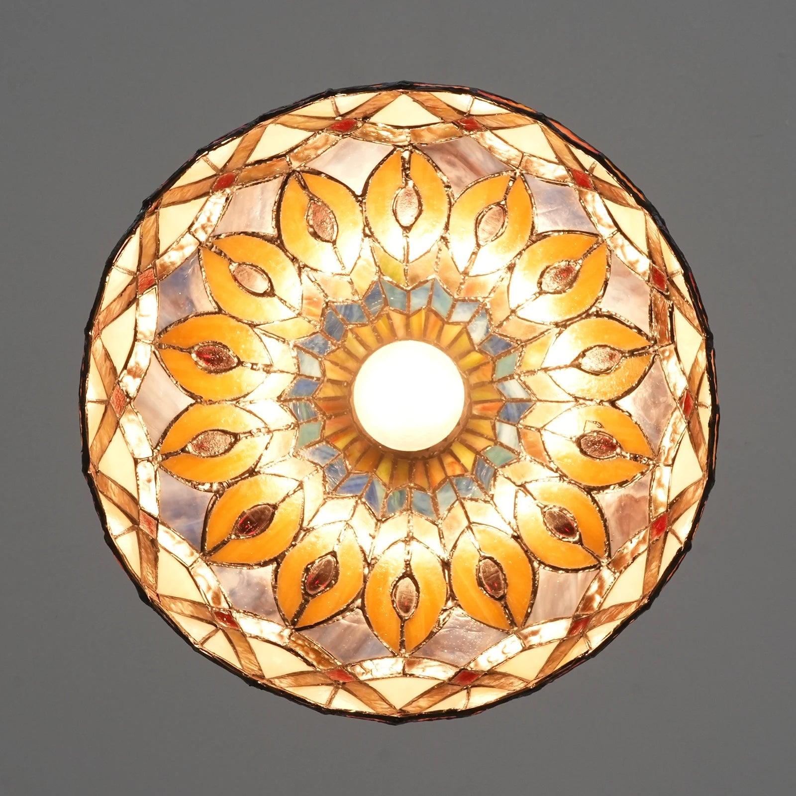 Tiffany Circus - Retro Ceiling Light Pendant 40W E27