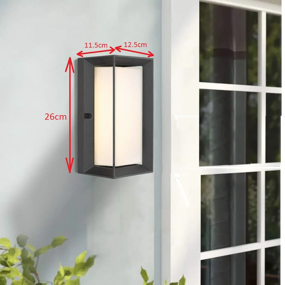 Frame - Minimalist Outdoor Lighting Waterproof LED Wall Sconce