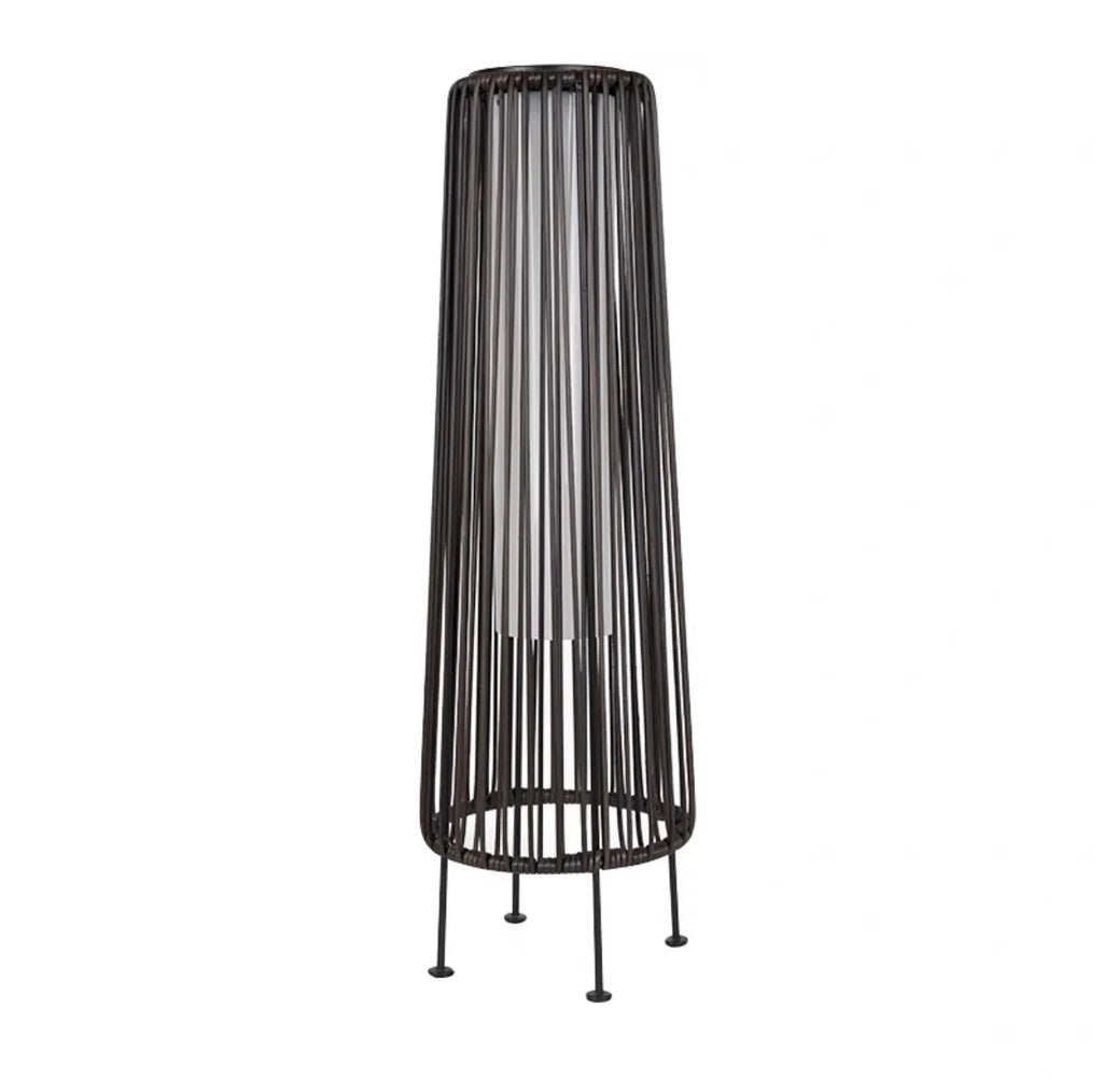 Rattan Wicker - Outdoor Floor Lamp Waterproof IP65 LED 10W