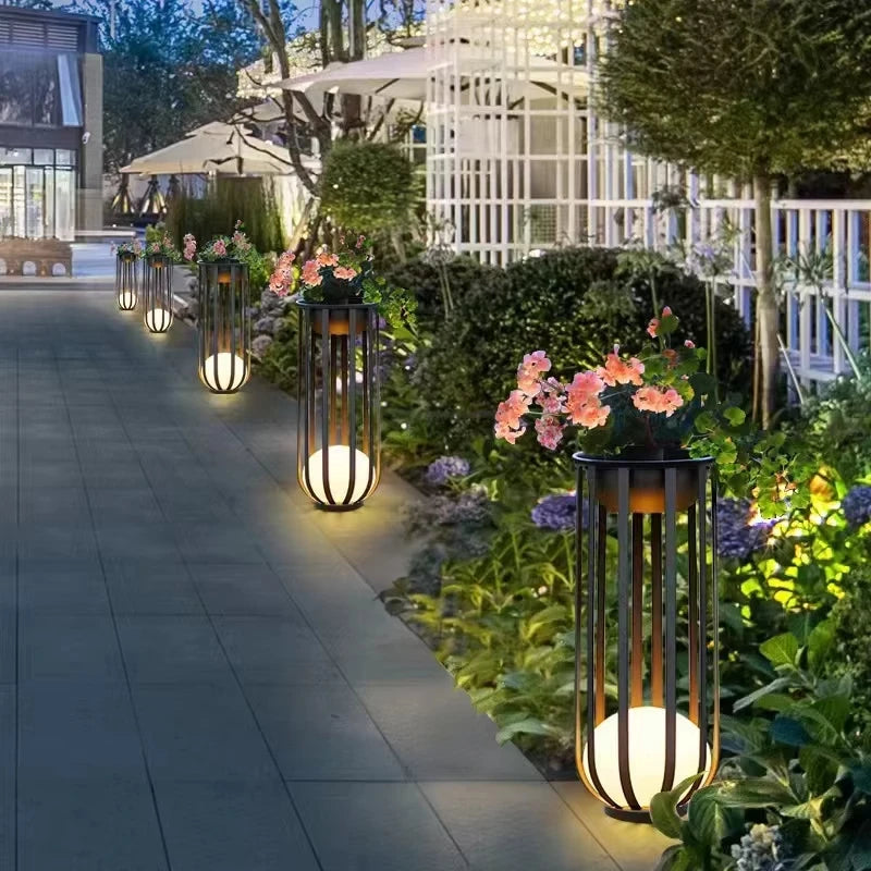 Garden Vase - Minimalist Outdoor Lighting Floor Lamp Waterproof IP65