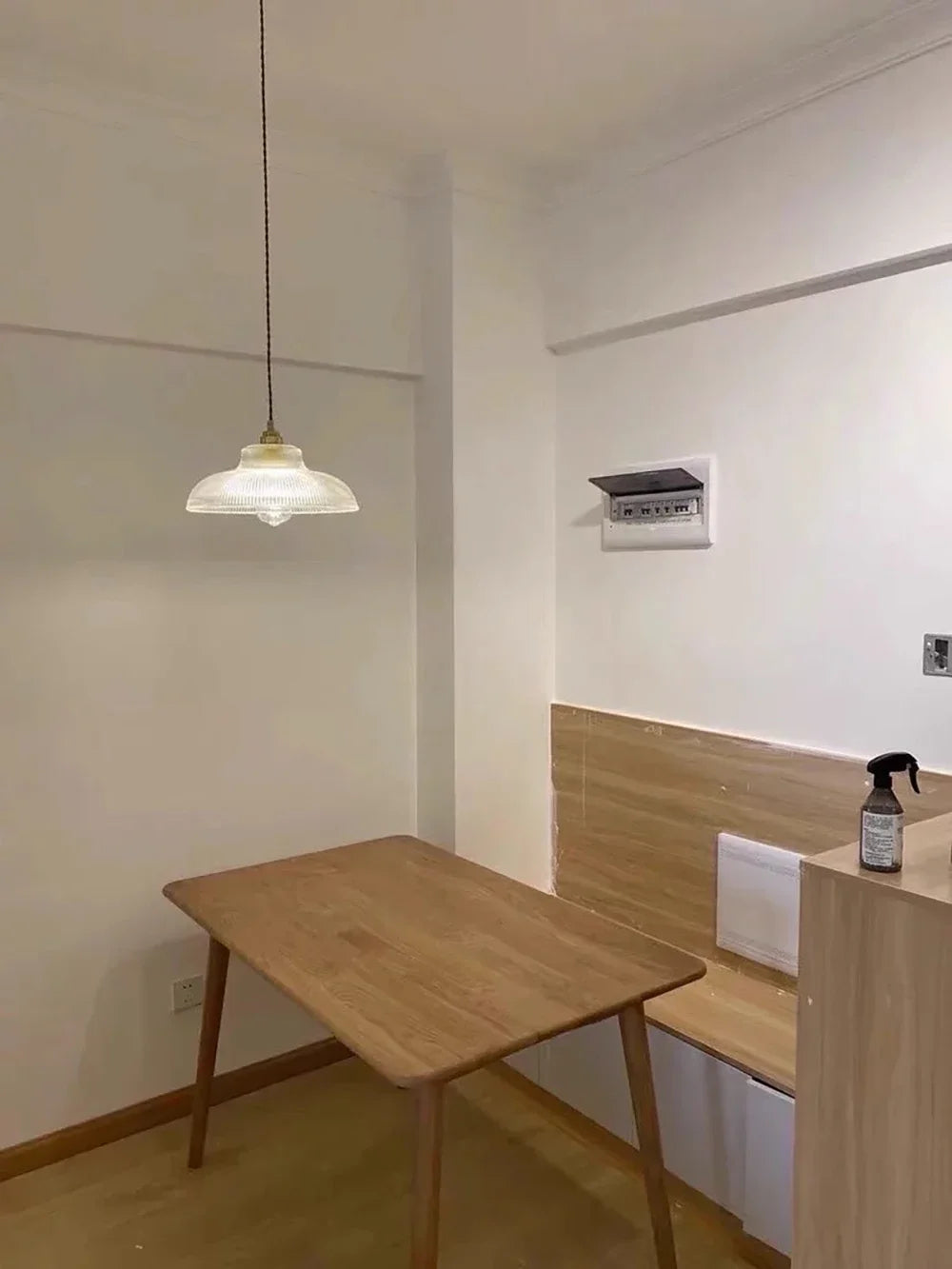Ripple Bowl - Retro Minimalist Glass Pendant Lamp