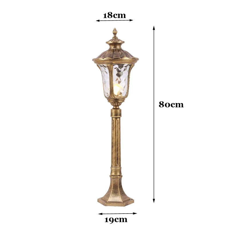 Abbey Pole - Outdoor Pillar Light Waterproof IP65